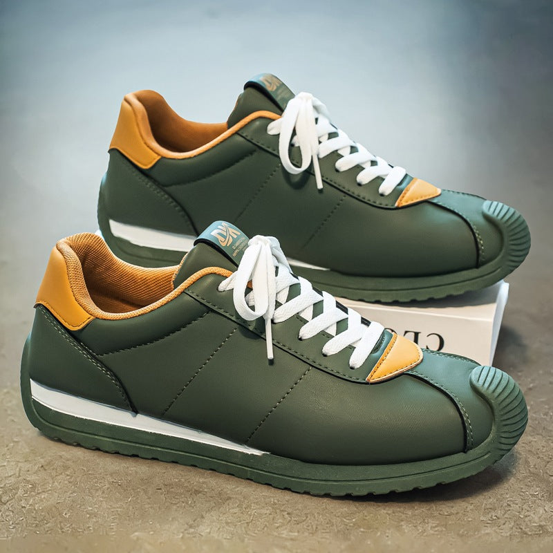 Unisex City-Sneaker mit geriffelter Zehenkappe und wasserabweisendem Kunstleder EB