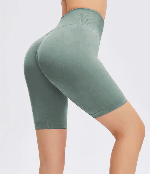 Damen Hochgeschnittene Sport-Bermudas mit Formgebung EB