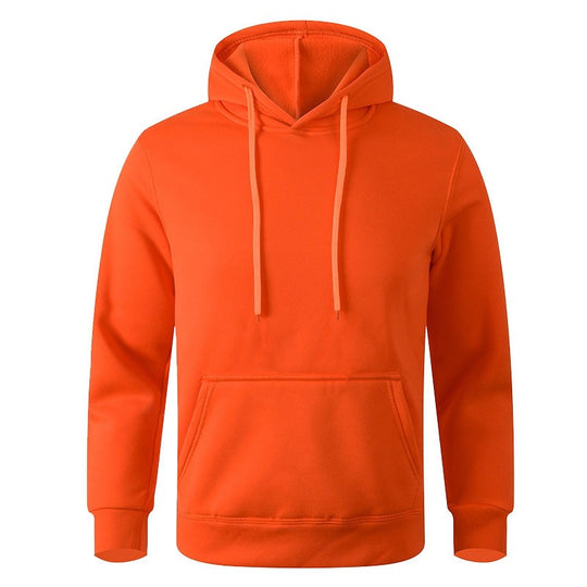 Unisex nan Heavyweight-Kapuzenpullover mit doppelt vernähter Kängurutasche, verstärkten Nähten und weichem Fleece-Innenfutter EB