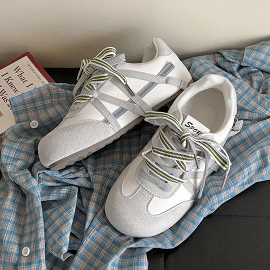 Damen Sportliche Freizeitschuhe mit innovativer Schnürtechnologie und atmungsaktiver Sohle EB