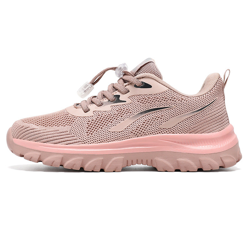 Damen Sportliche Laufschuhe mit dynamischer Schnellschnürung und atmungsaktivem Obermaterial EB