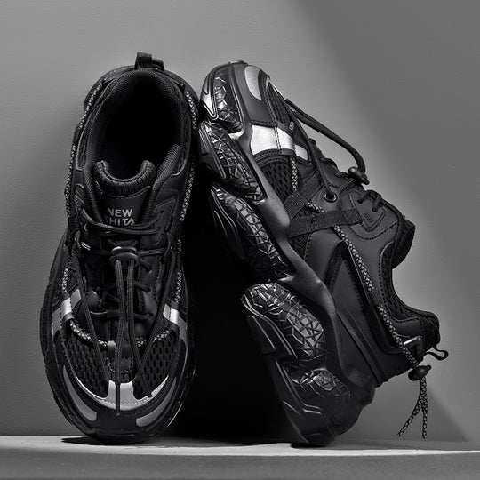 Damen Sportliche Trekking-Sneaker mit innovativem Schnellschnürsystem und rutschfester Sohle EB
