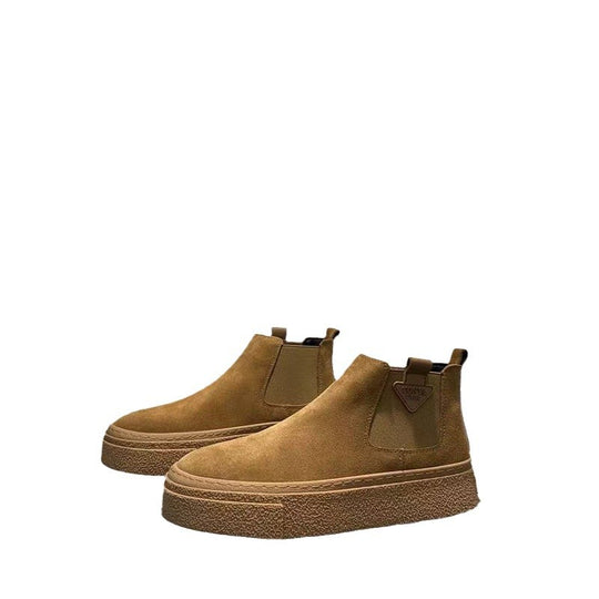 Damen Chunky Chelsea Boots mit flexiblem Sohlenprofil EB
