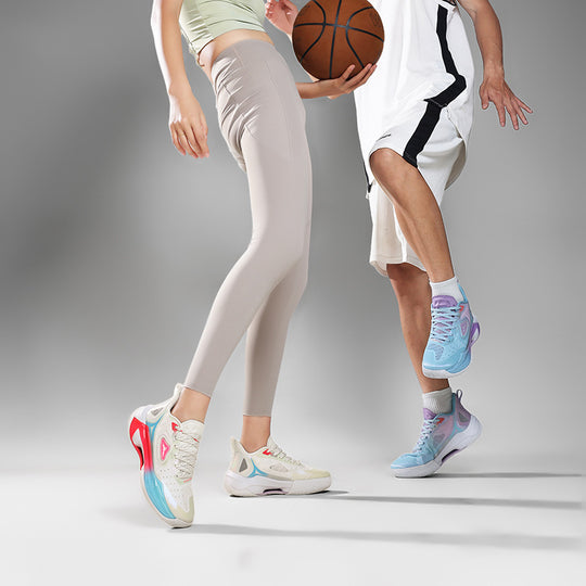 Damen Hochleistungs Basketball Sneaker mit atmungsaktivem Obermaterial und dämpfendem Fußbett EB