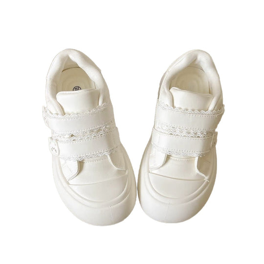 Damen Sneaker mit verstellbaren Klettverschlussriemen und komfortabler Sohle EB