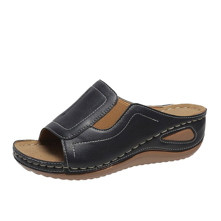 Damen lässige und bequeme Hausschuh-Sandalen EB