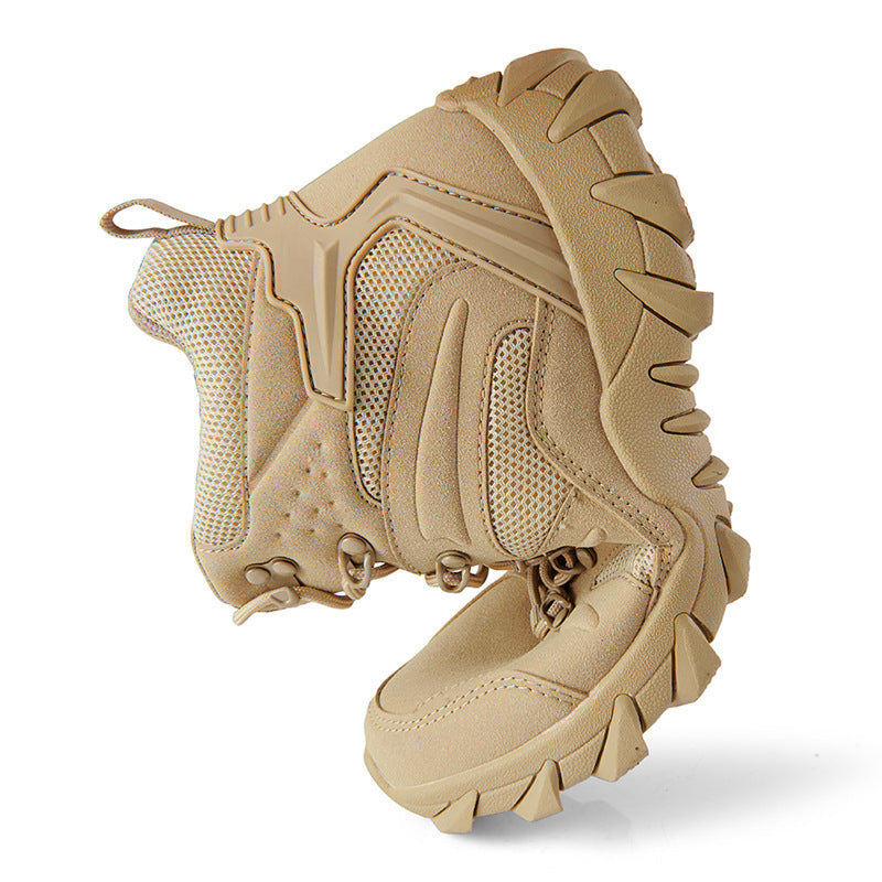 Damen wasserdichte Trekkingstiefel mit atmungsaktivem Obermaterial und rutschfester Sohle EB