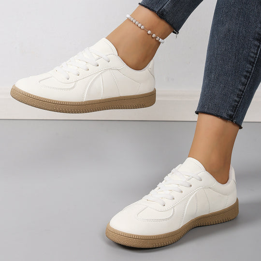 Damen Sneaker mit sportlichem Design und strapazierfähiger Gummisohle EB