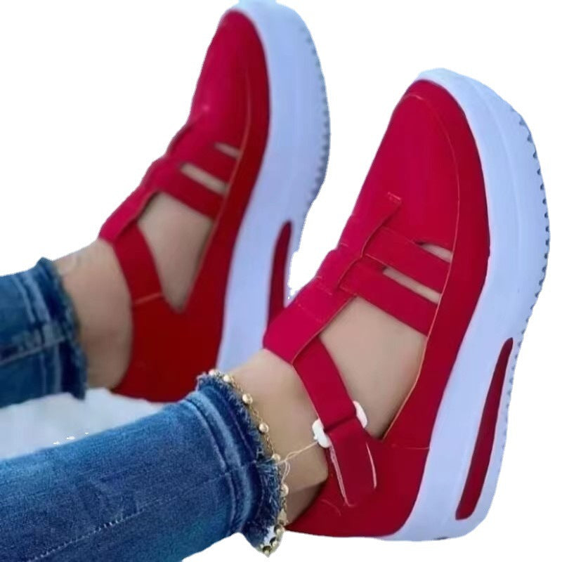 Damen Modische und komfortable Slip-On Sneakers EB
