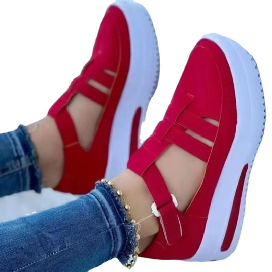 Damen Modische und komfortable Slip-On Sneakers EB