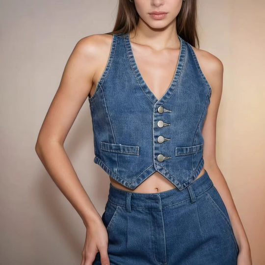 Damen Jeansweste EB