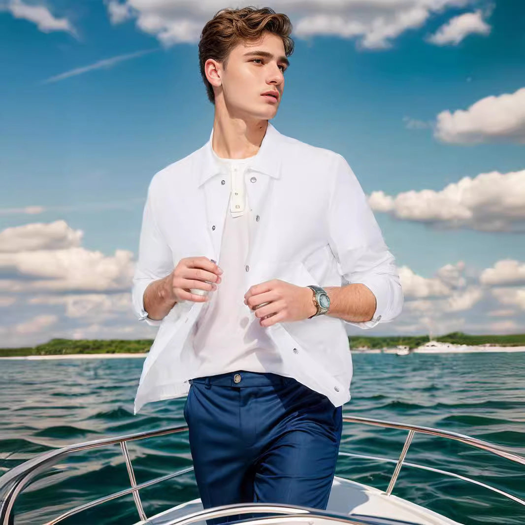 Herren leichte und stylische Übergangsjacke EB