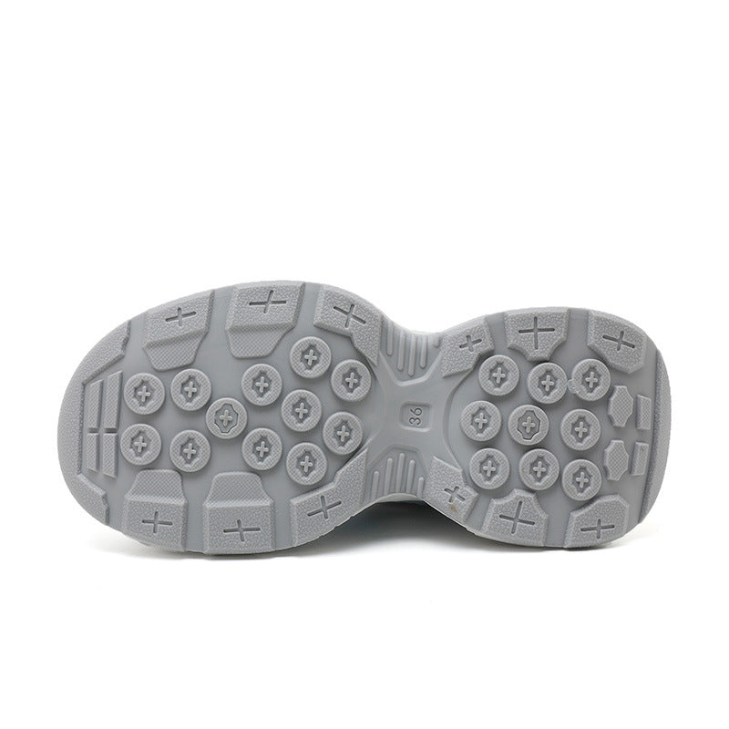 Damen Sportliche Mesh-Sneaker mit atmungsaktiver Laufsohle EB