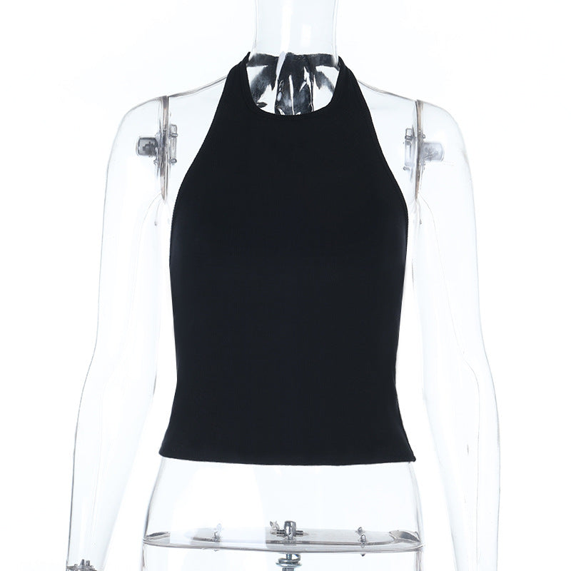 Damen High-Neck Crop-Top EB
