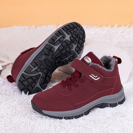 Damen Winterfest Stiefel mit wärmendem Innenfutter und rutschfester Sohle EB