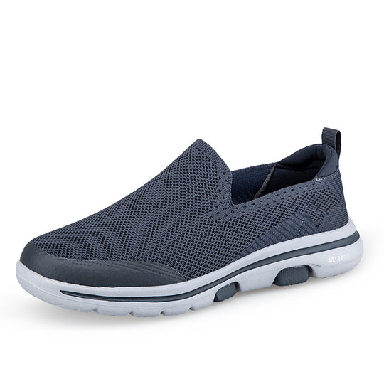 Damen Atmungsaktive Slip-On Sneakers mit elastischem Aufbau EB