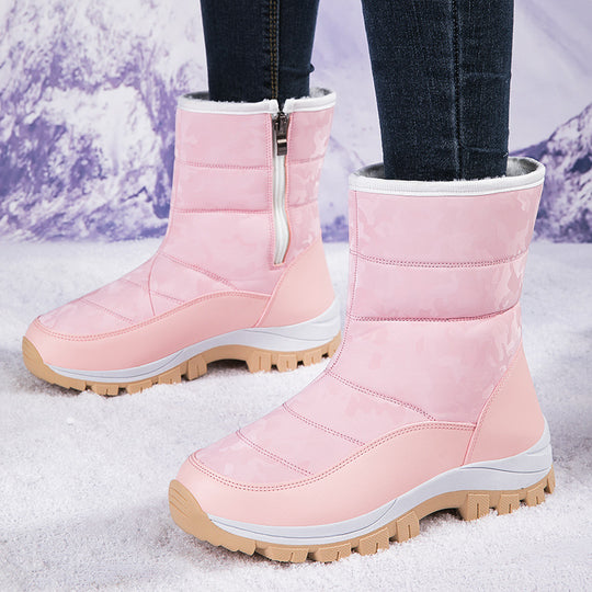 Damen Winterstiefel mit Warmfutter und rutschfester Sohle EB