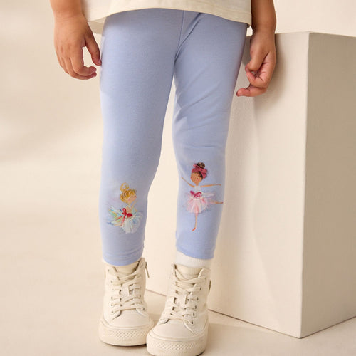 Mädchen Leggings mit Ballettmotiv EB