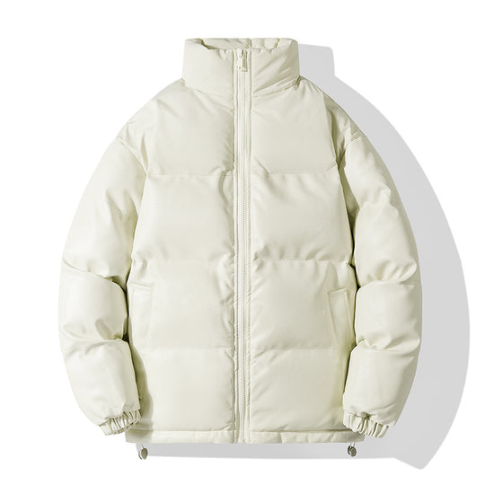 Damen isolierte Steppjacke mit hohem Kragen und elastischen Bündchen EB