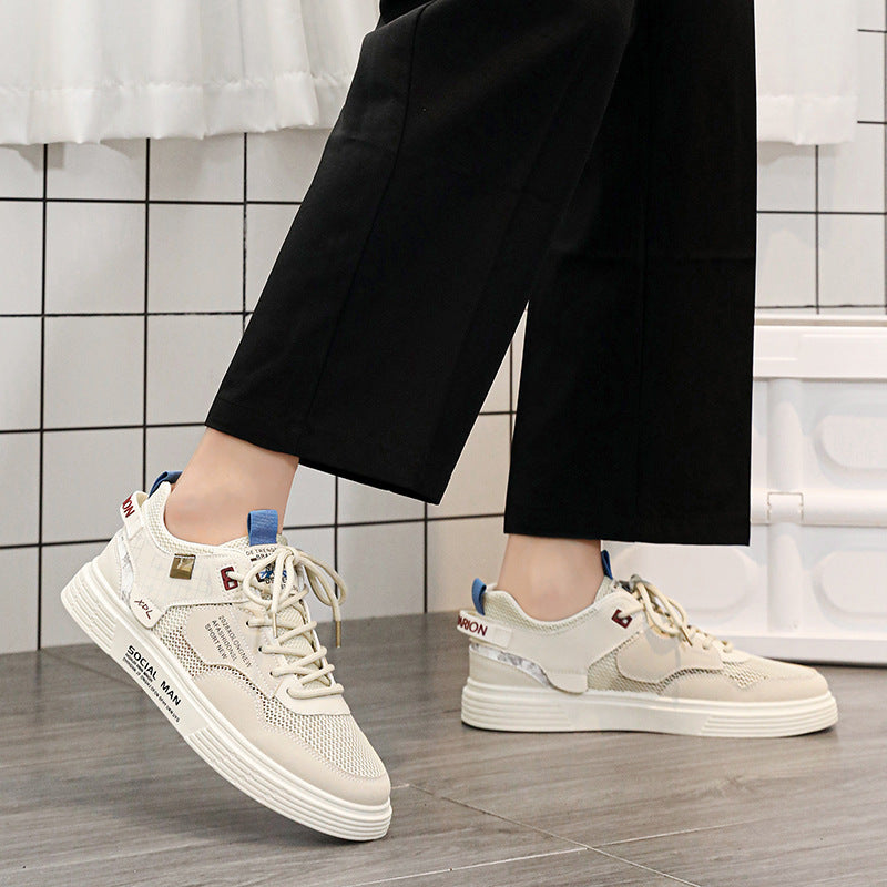 Damen Sportliche Sneakers mit atmungsaktivem Obermaterial und dämpfenden Eigenschaften EB