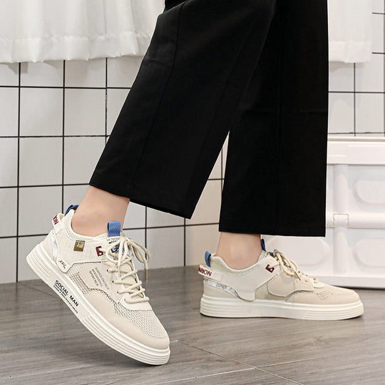 Damen Sportliche Sneakers mit atmungsaktivem Obermaterial und dämpfenden Eigenschaften EB