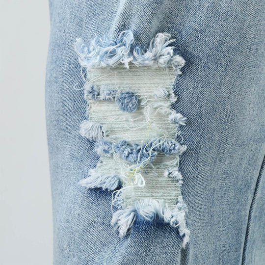Herren Ripped Jeans im modernen Used-Look mit lässigem Schnitt EB