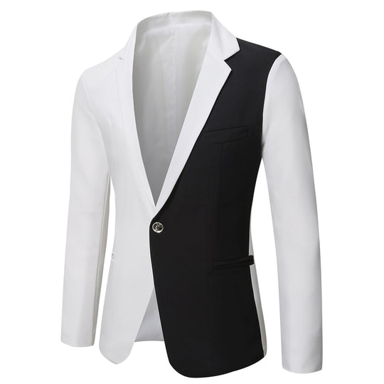 Herren Trendiger Zweischnit Blazer EB