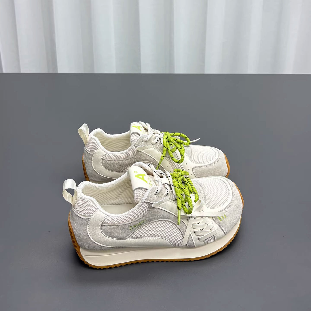 Damen Sportliche Sneaker mit innovativer Schnürtechnologie und atmungsaktiver Obermaterialkombination EB