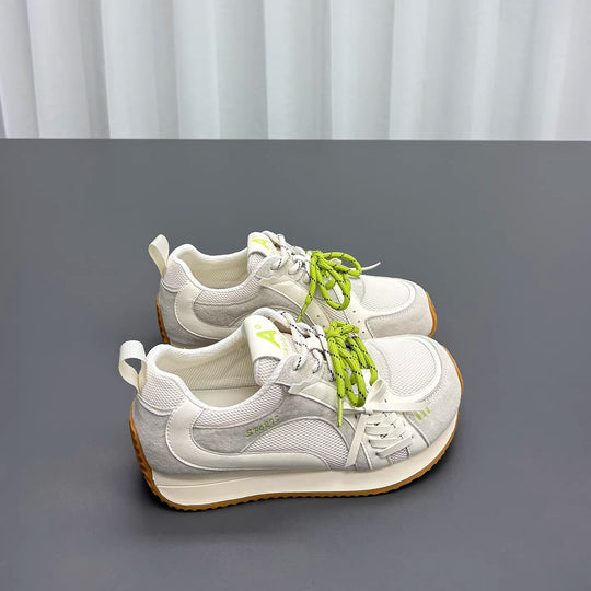 Damen Sportliche Sneaker mit innovativer Schnürtechnologie und atmungsaktiver Obermaterialkombination EB