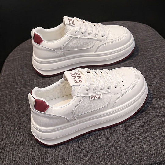 Damen Plattform Sneakers mit dämpfender Sohle und modernem Design EB