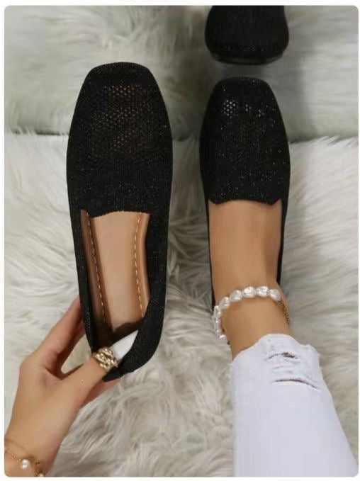 Damen Bequeme und luftige Slipper mit atmungsaktivem Obermaterial EB