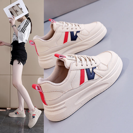 Damen Sportliche Sneaker mit stoßdämpfendem Komfort und modischem Design EB