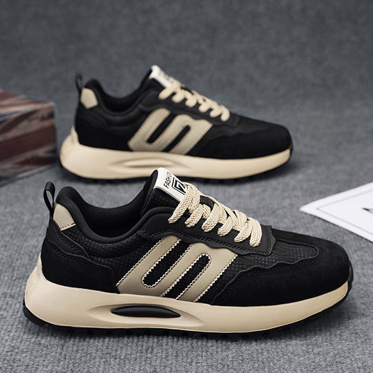 Damen Sportliche Sneakers mit dämpfender Sohle und atmungsaktiver Oberflächenstruktur EB