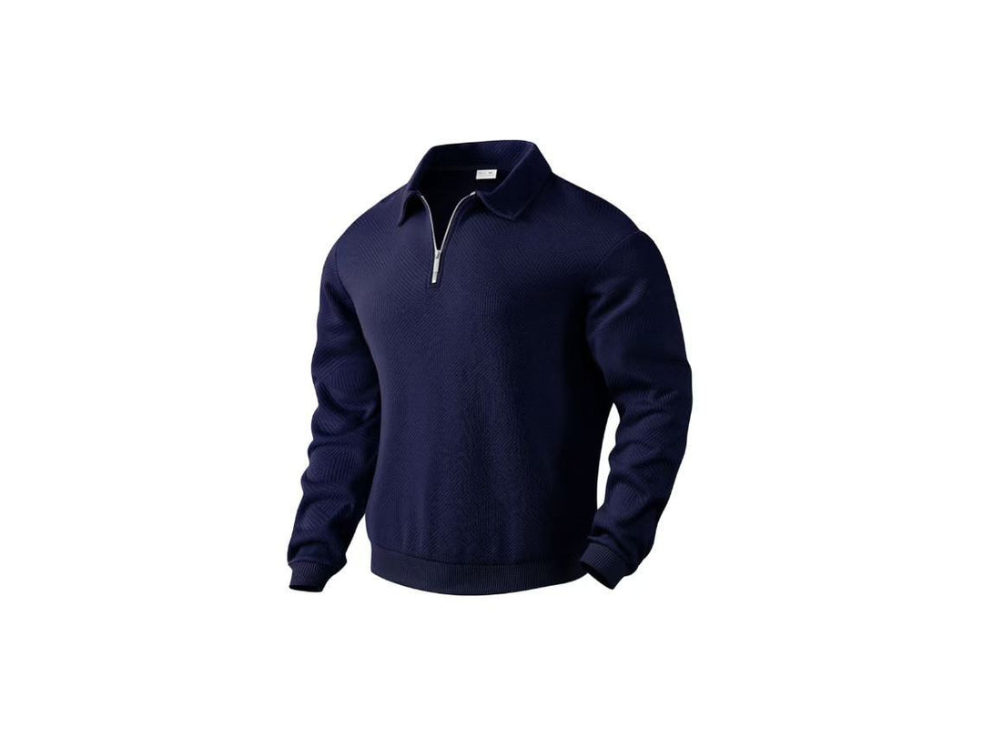 Herren leichter Wollpullover im zeitlosen Design EB