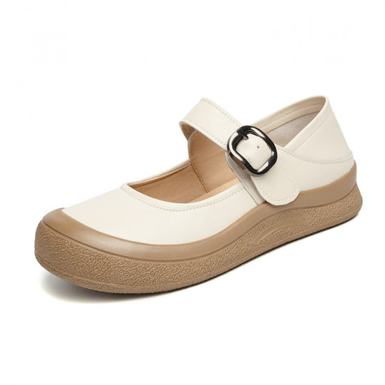 Damen Mary Jane Schuhe mit verstellbarem Riemen und anatomischer Sohle EB