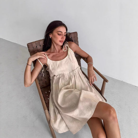 Damen luftiges Sommerkleid EB