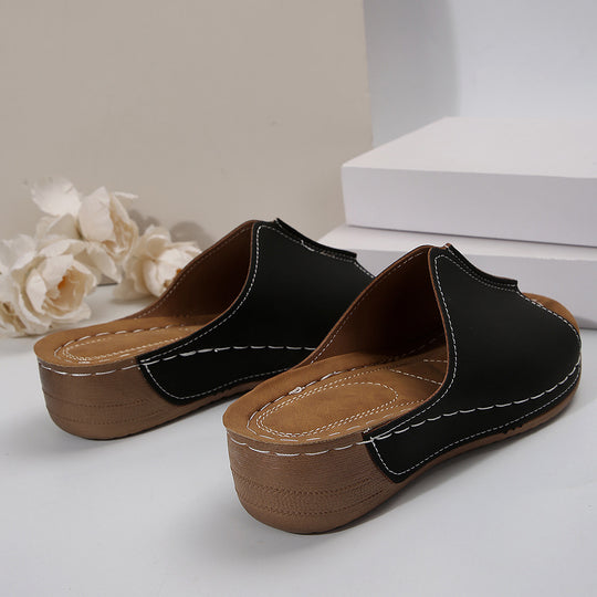 Damen Komfortable Clogs mit ergonomischem Fußbett EB