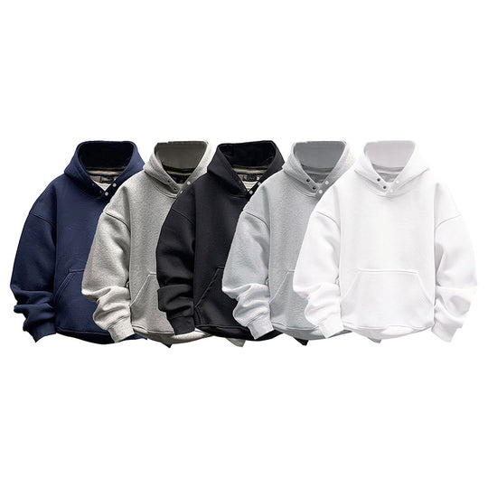 Damen Kapuzenpullover mit modernem Schnitt und praktischer Kängurutasche EB