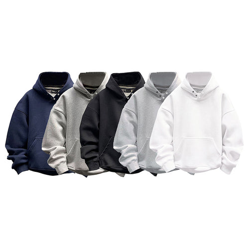 Damen Kapuzenpullover mit modernem Schnitt und praktischer Kängurutasche EB