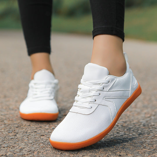 Damen Sportliche Sneakers mit elastischem Mesh-Obermaterial und rutschfester Sohle EB