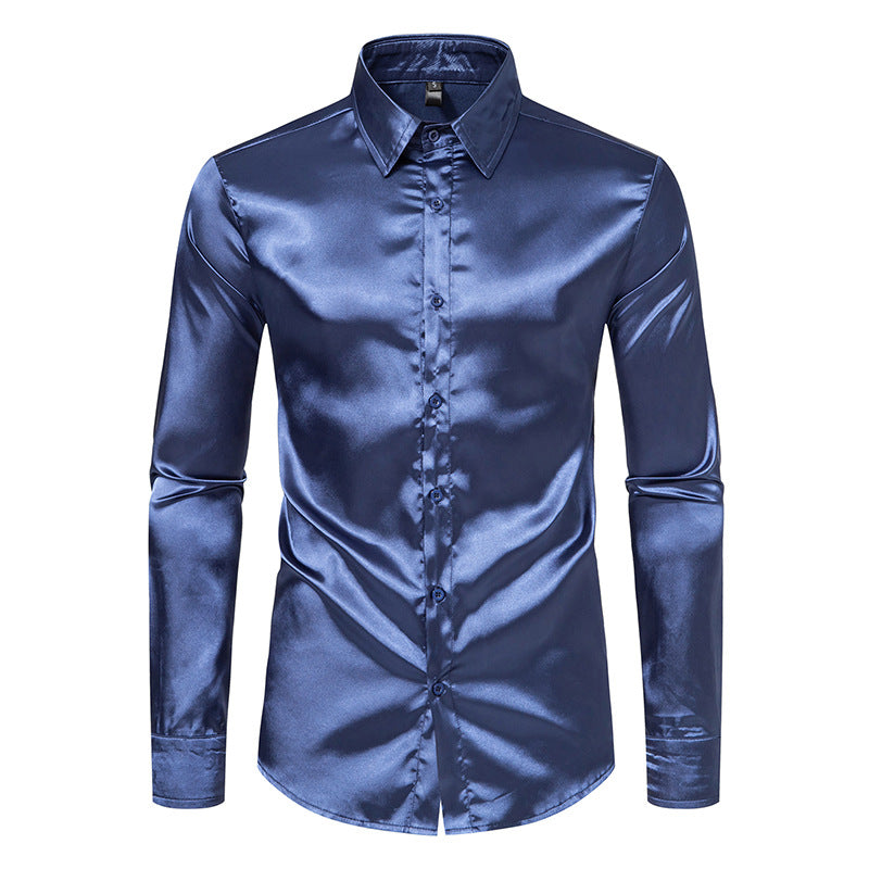 Herren Seidenhemd EB