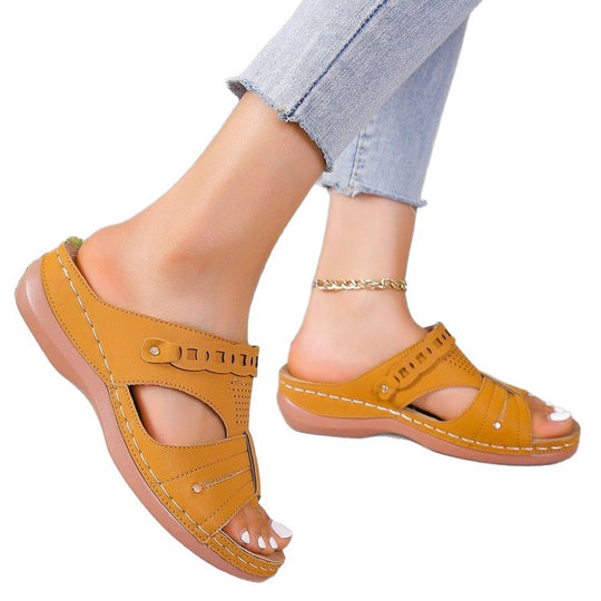 Damen komfortable Clogs mit modischem Design EB