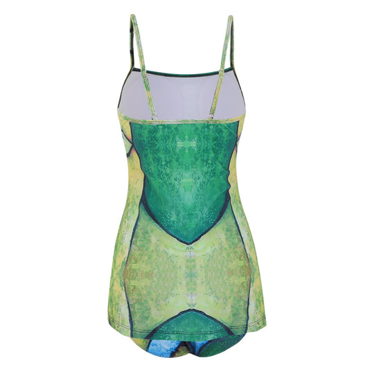 Damen Kunstvolles Strandoutfit EB