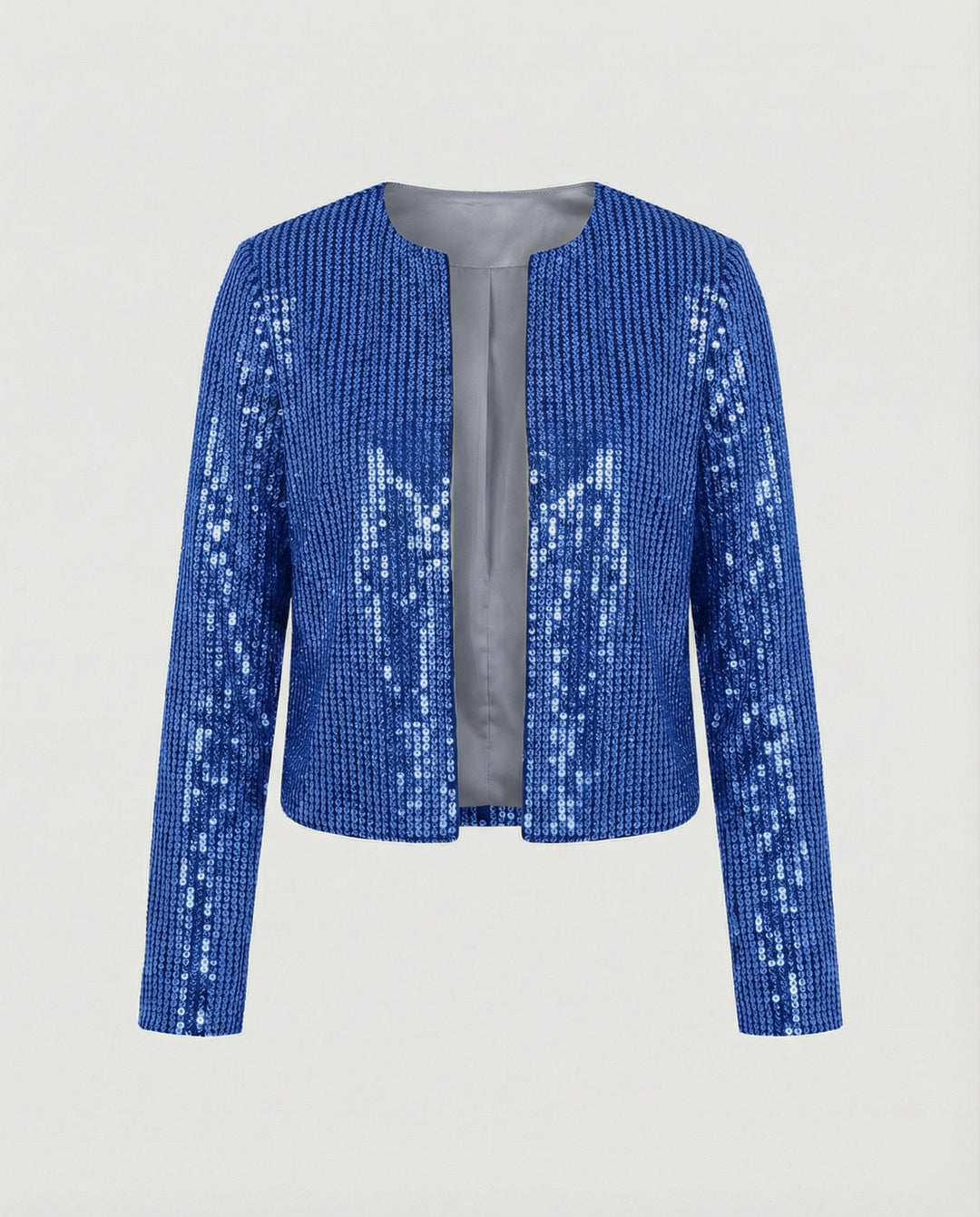 Damen Strickjacke mit Glitzereffekt – EB