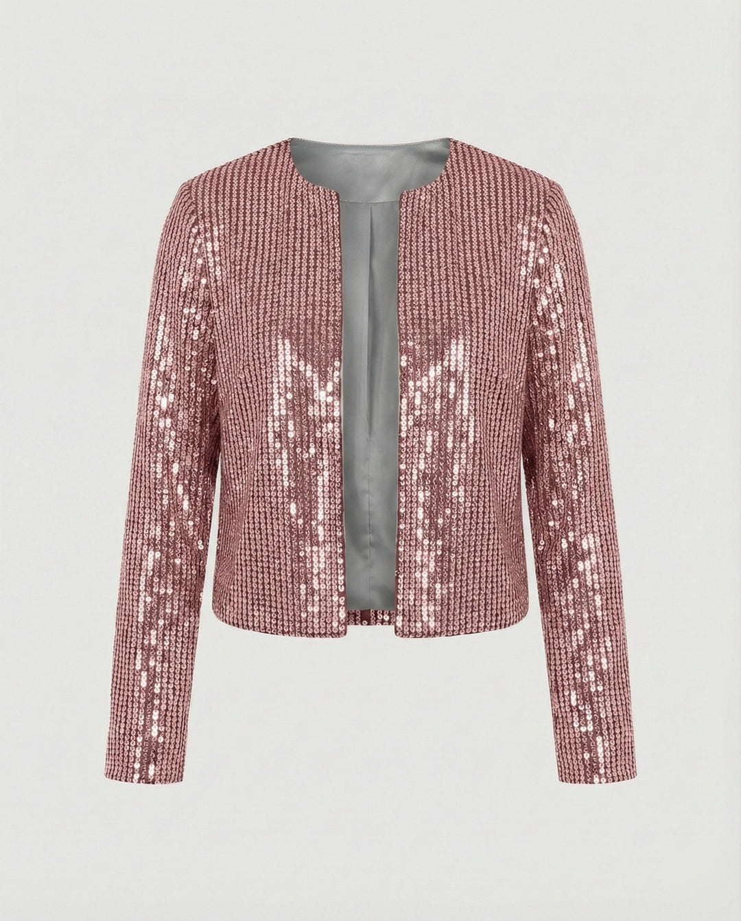 Damen Strickjacke mit Glitzereffekt – EB