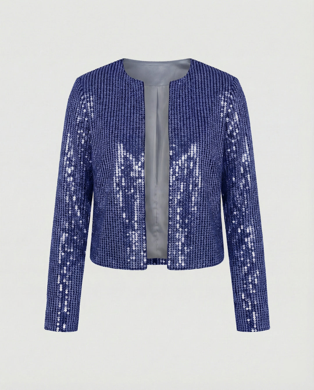 Damen Strickjacke mit Glitzereffekt – EB