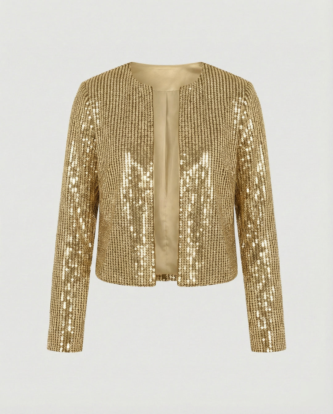 Damen Strickjacke mit Glitzereffekt – EB
