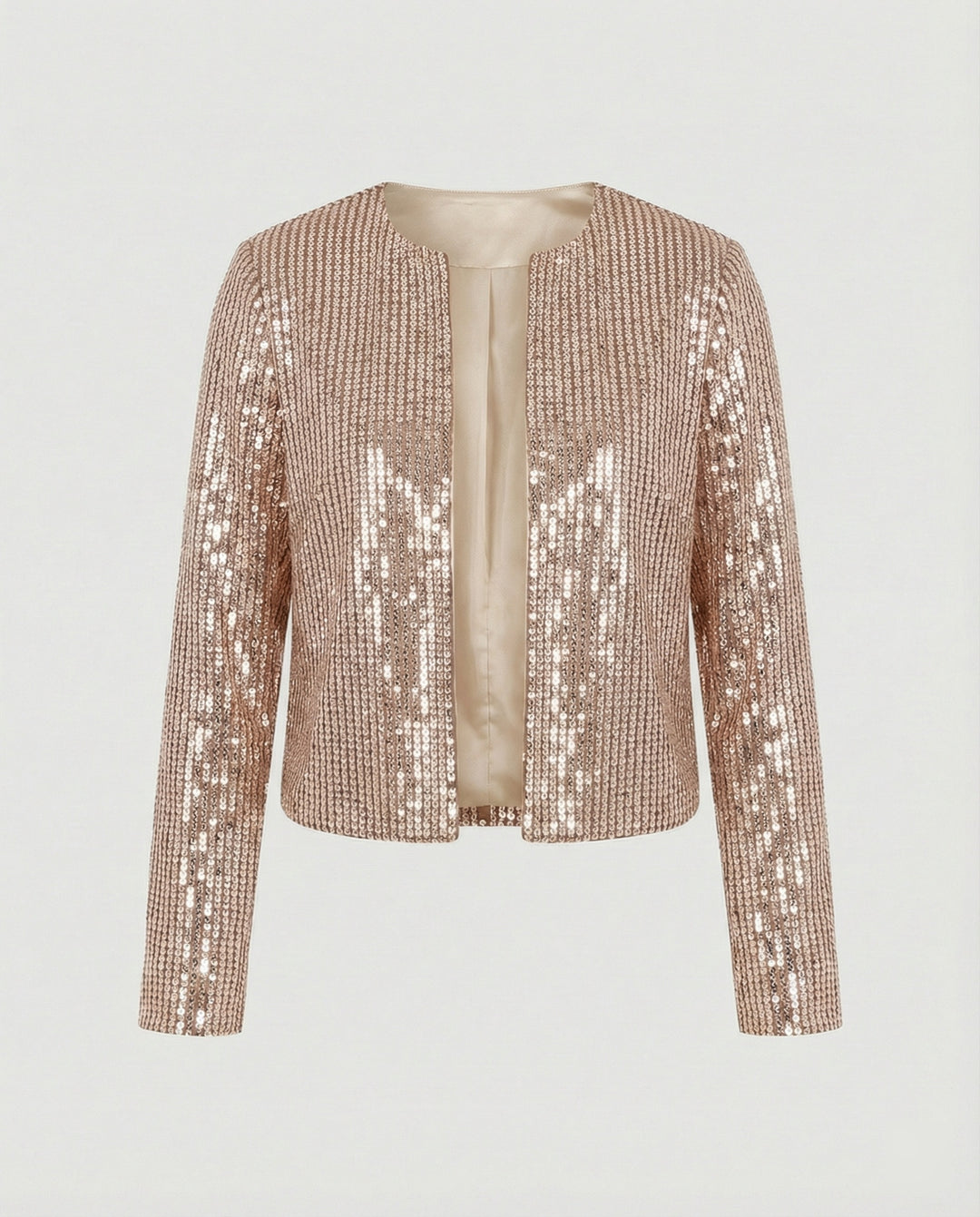 Damen Strickjacke mit Glitzereffekt – EB