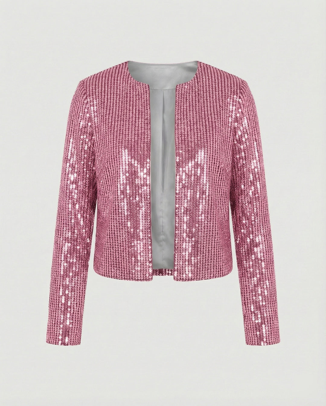 Damen Strickjacke mit Glitzereffekt – EB