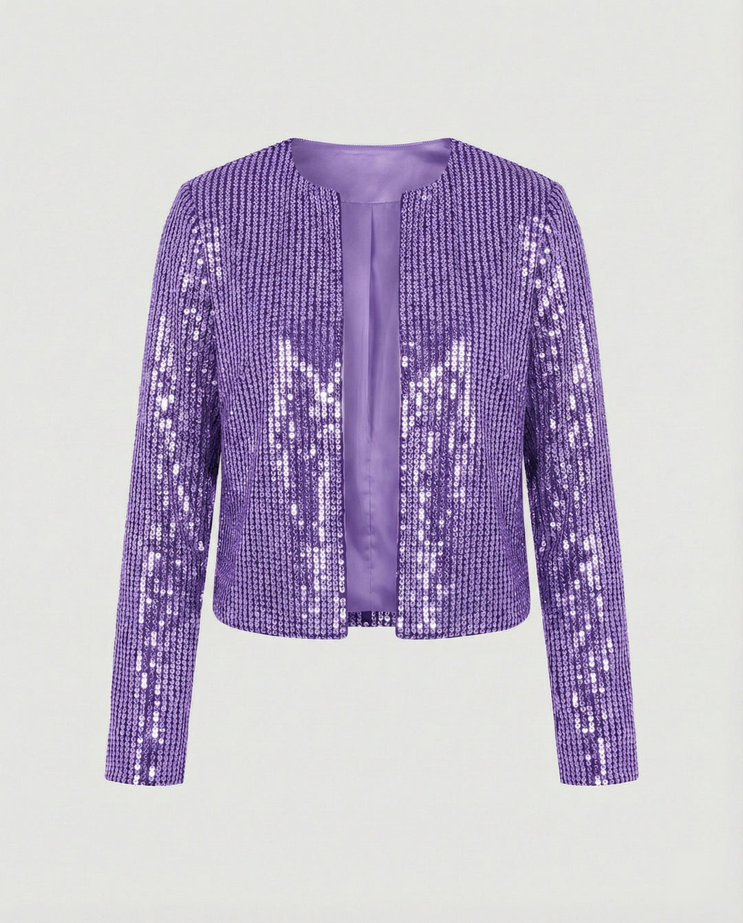 Damen Strickjacke mit Glitzereffekt – EB